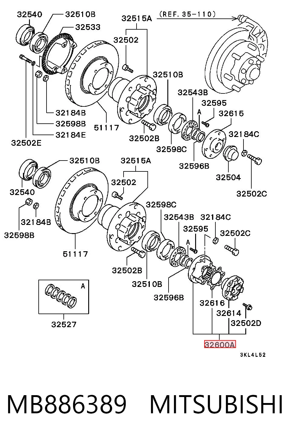 MB886389 Mitsubishi
