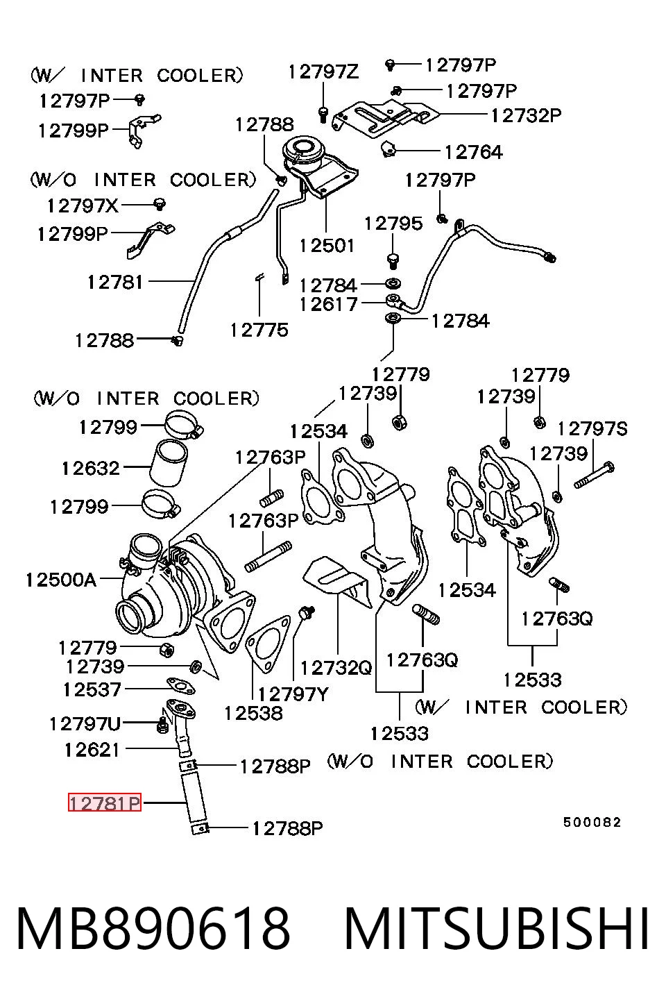 MB890618 Mitsubishi