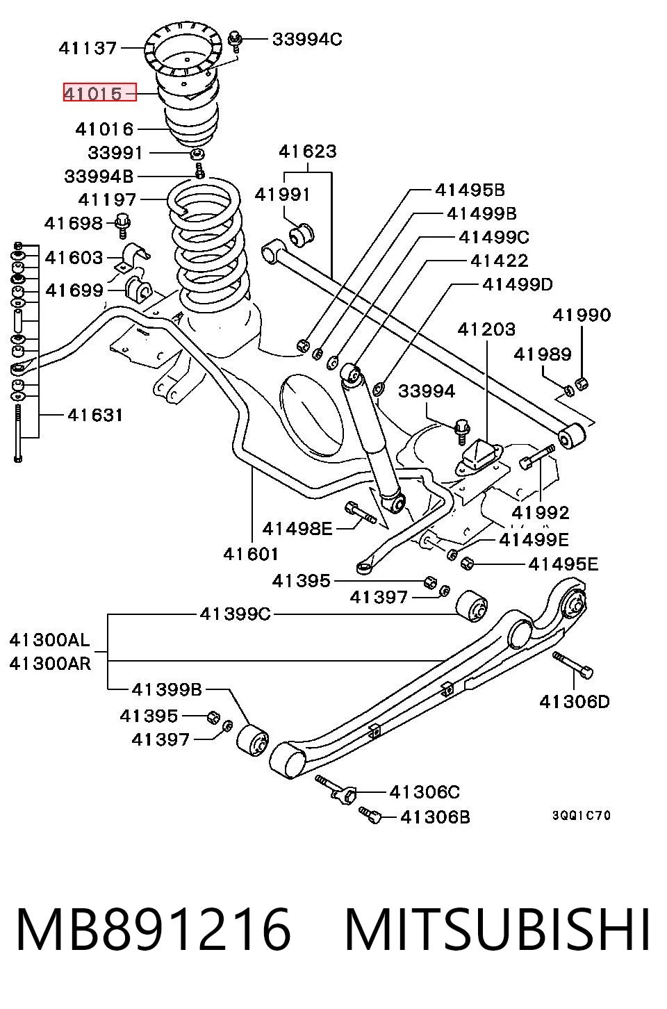 MB891216 Mitsubishi