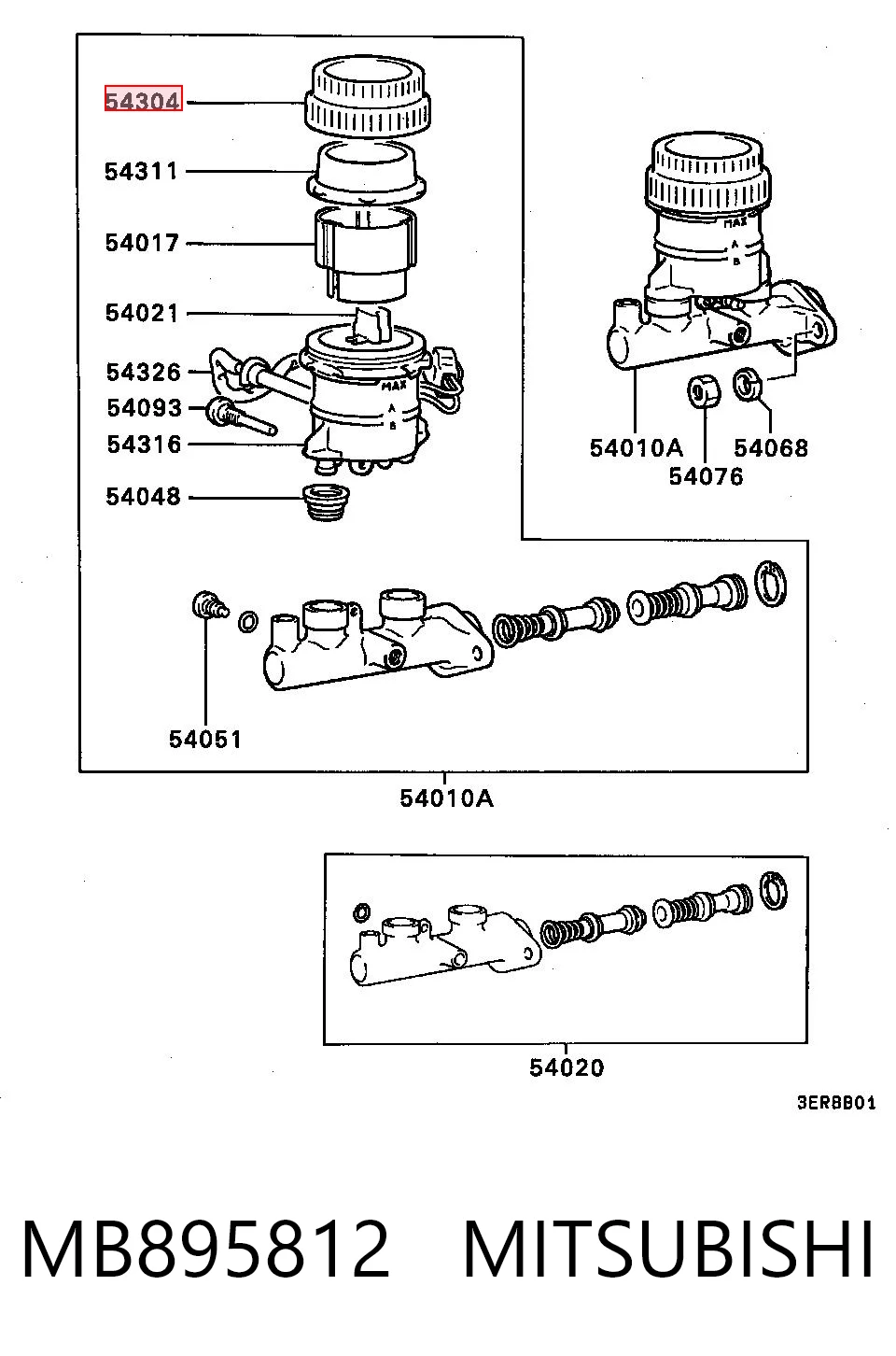 MB895812 Mitsubishi