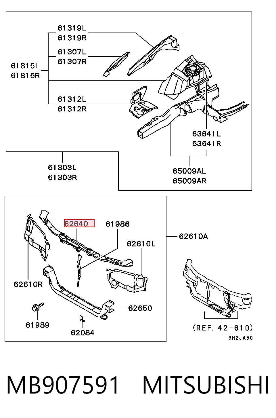 MB907591 Mitsubishi