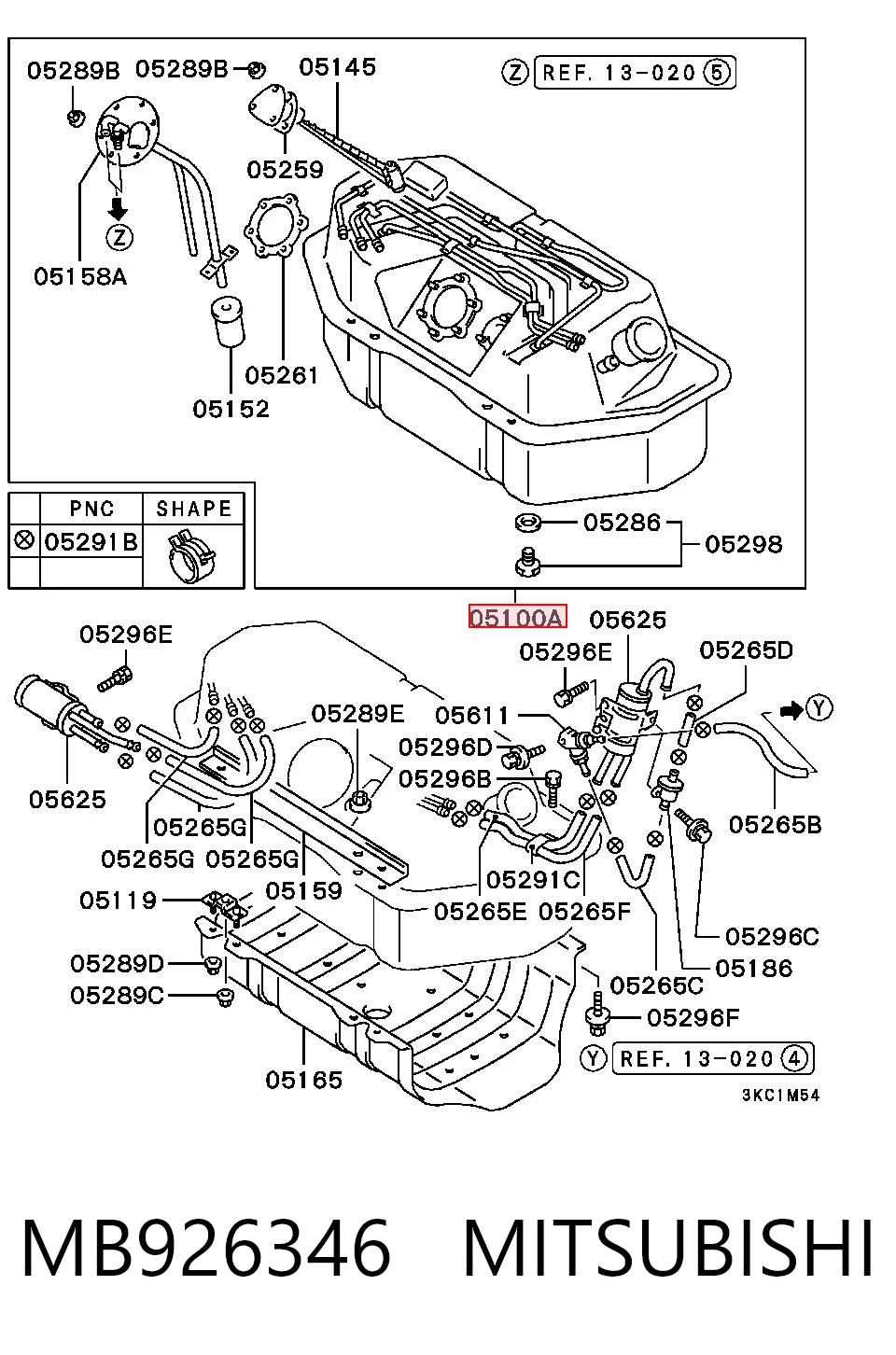 MB926346 Mitsubishi