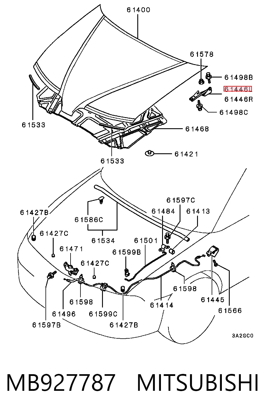 MB927787 Mitsubishi