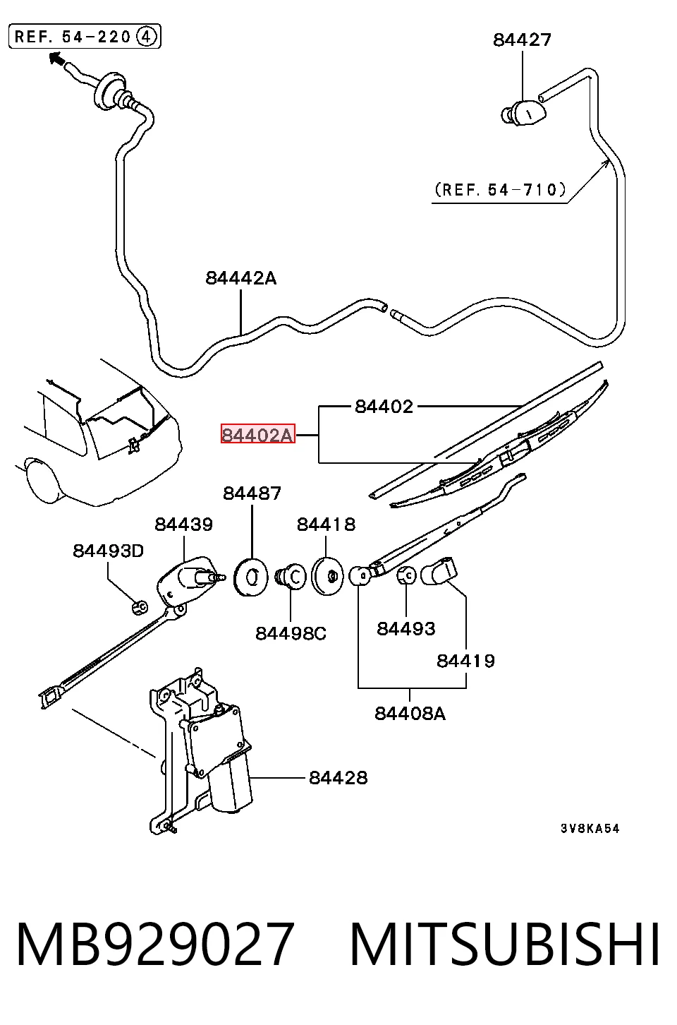 MB929027 Mitsubishi
