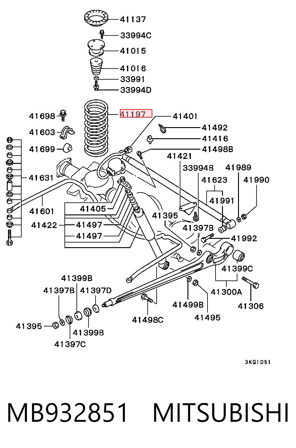 MB932851 Mitsubishi
