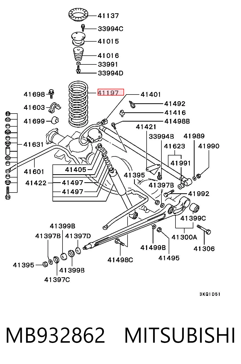 MB932862 Mitsubishi