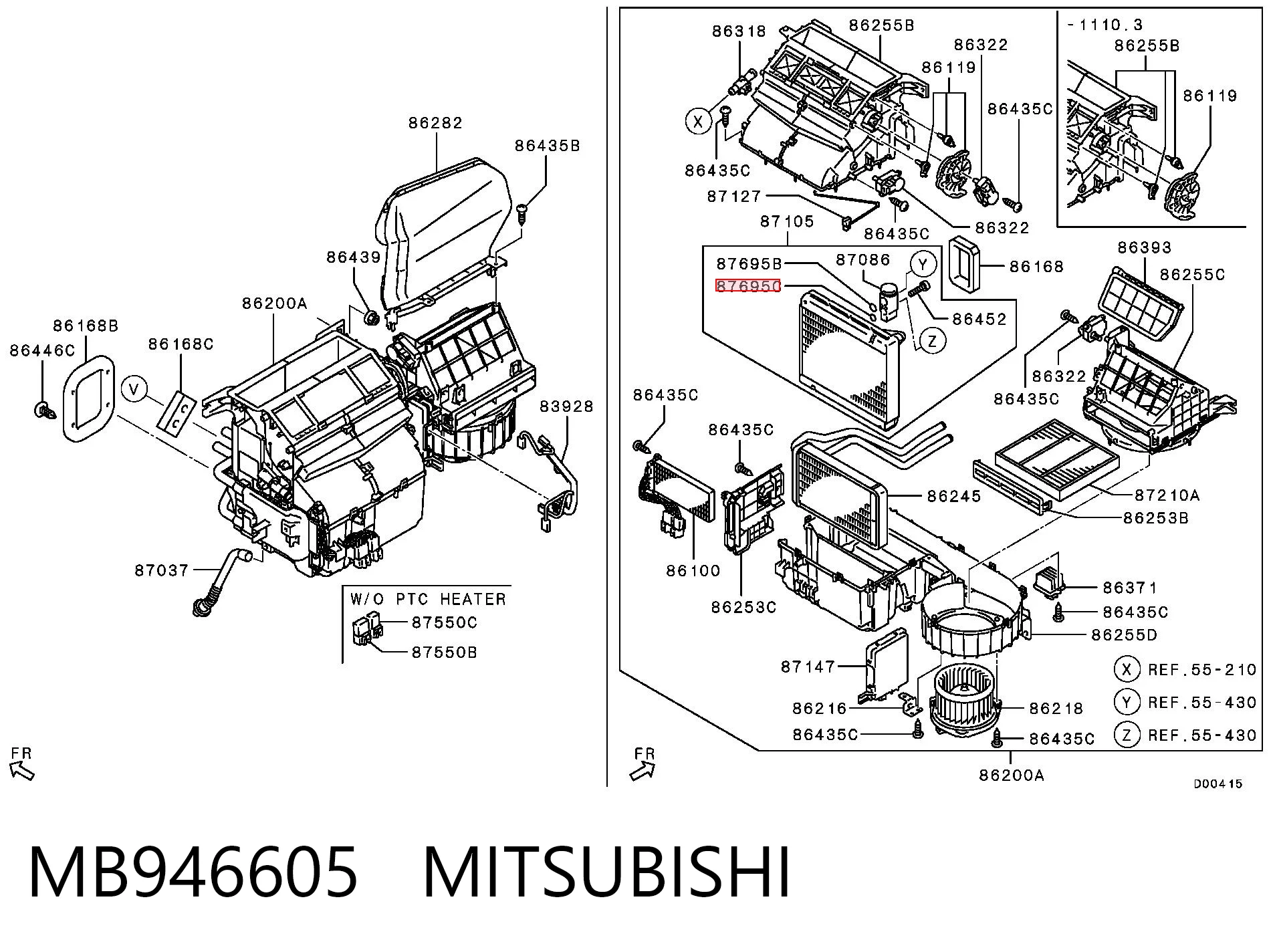 MB946605 Mitsubishi