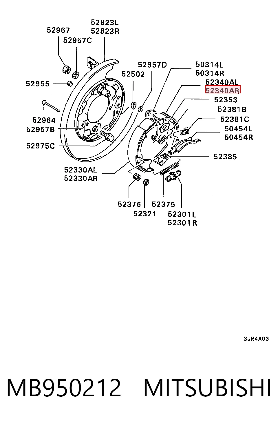 MB950212 Mitsubishi