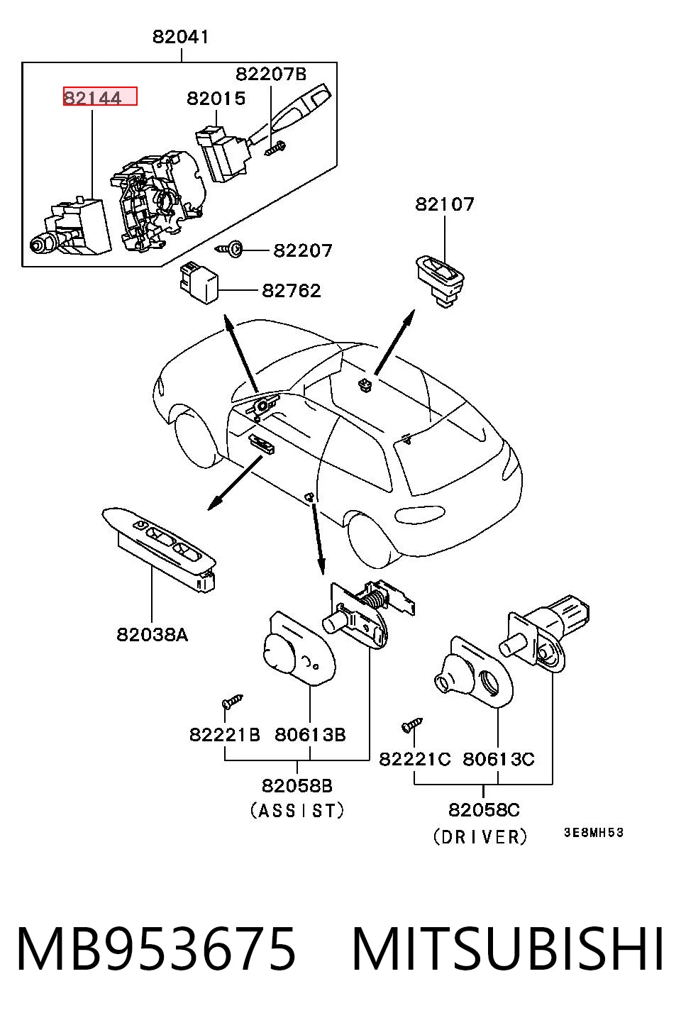 MB953675 Mitsubishi