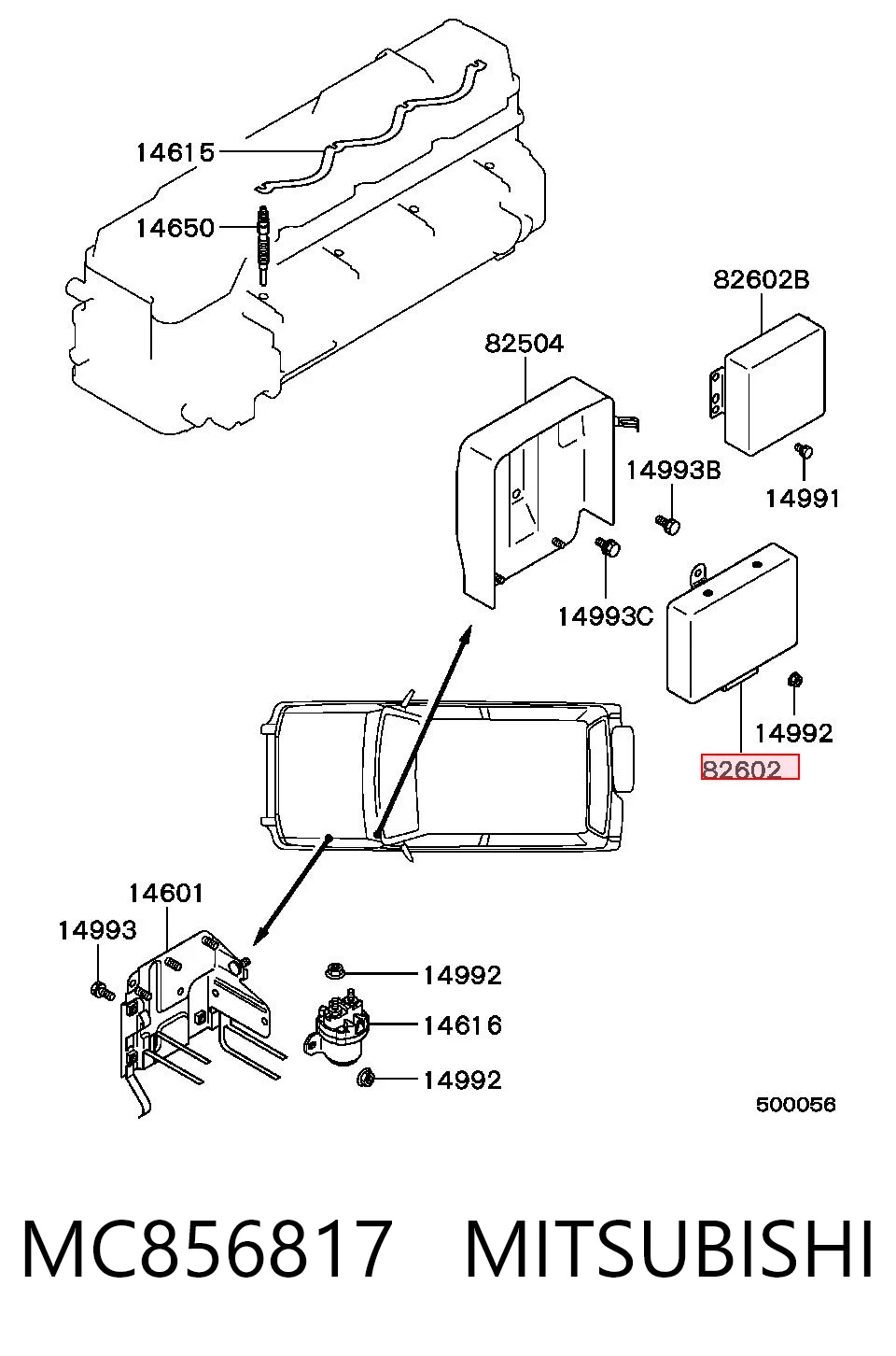 MC856817 Mitsubishi