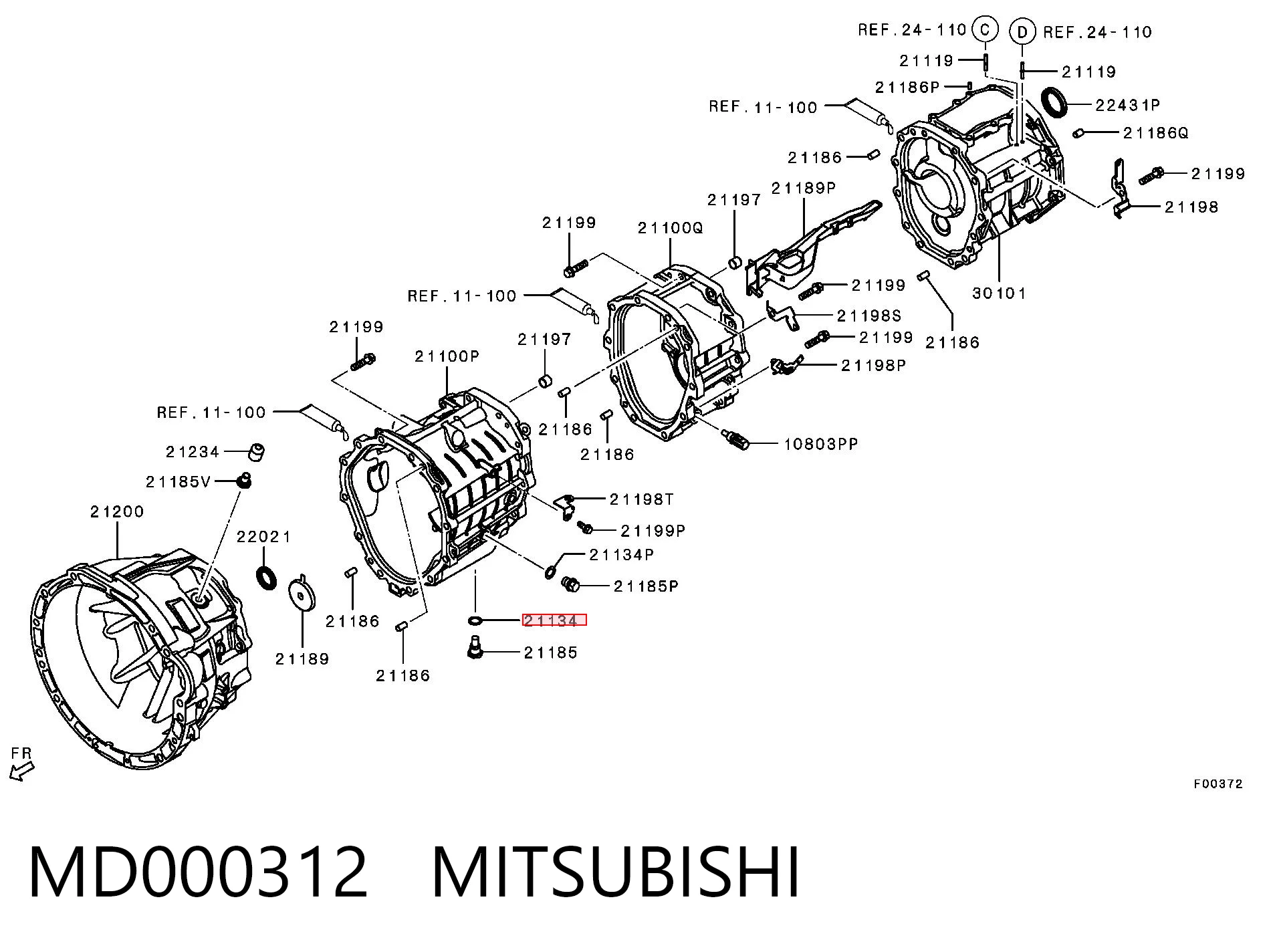 MD000312 Mitsubishi
