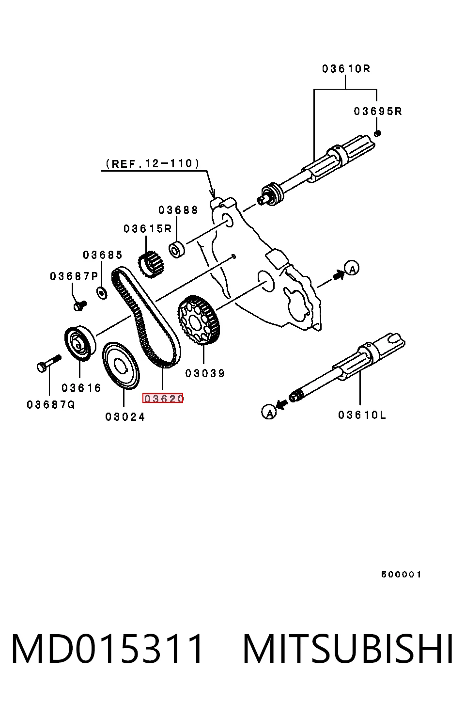 MD015311 Mitsubishi