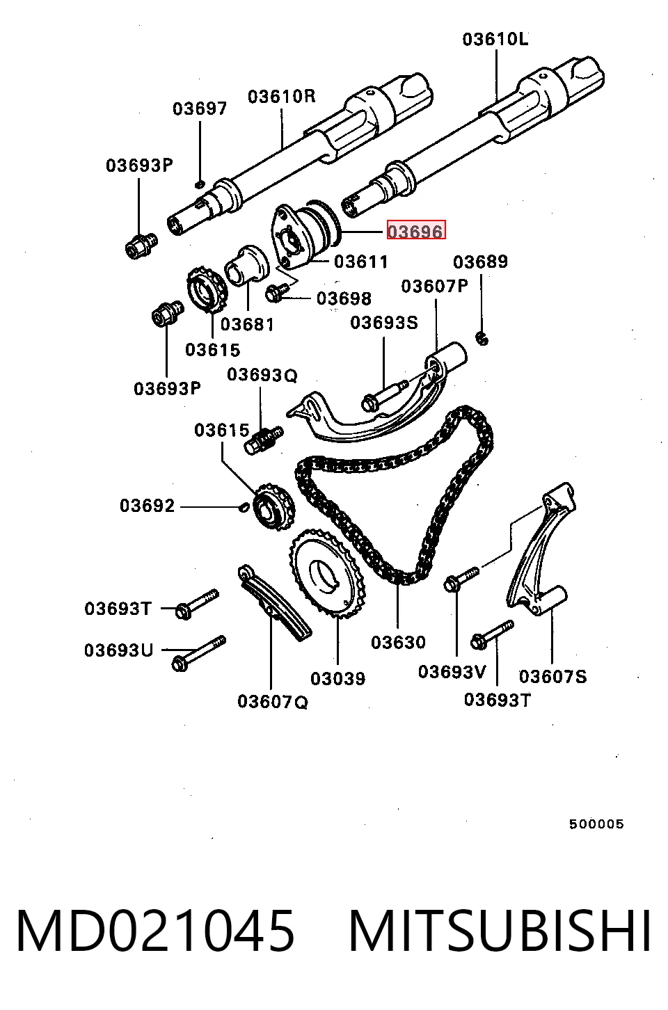 MD021045 Mitsubishi