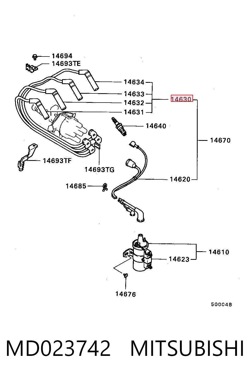 MD023742 Mitsubishi