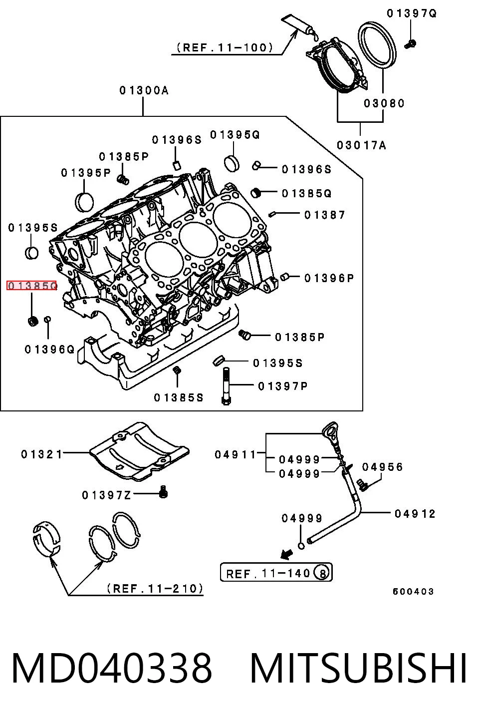MD040338 Mitsubishi