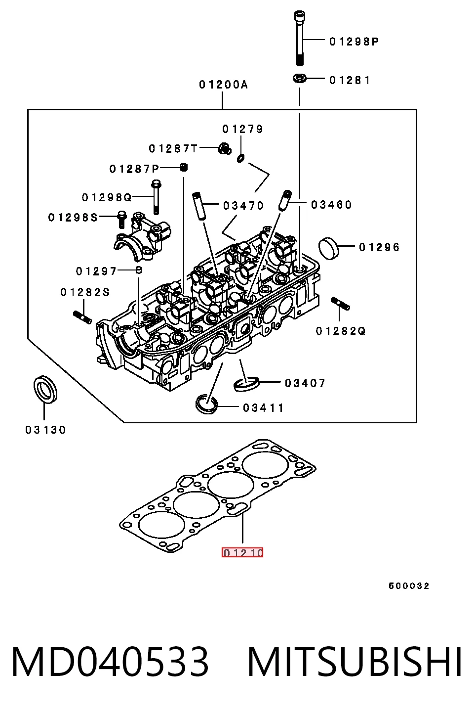Comprar Junta de culata Galant V E1A