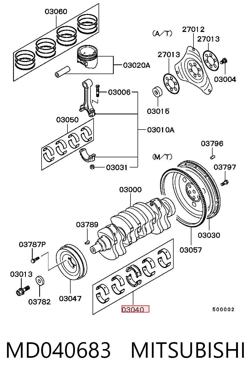 MS1821A025 Kolbenschmidt Juego de cojinetes de cigüeñal, cota de reparación (+0,25 mm)
