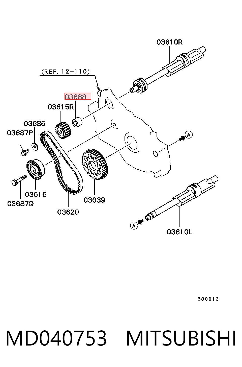 MD040753 Mitsubishi