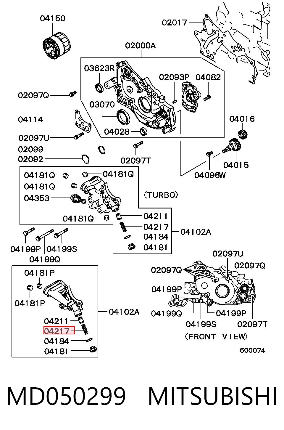MD050299 MITSUBISHI