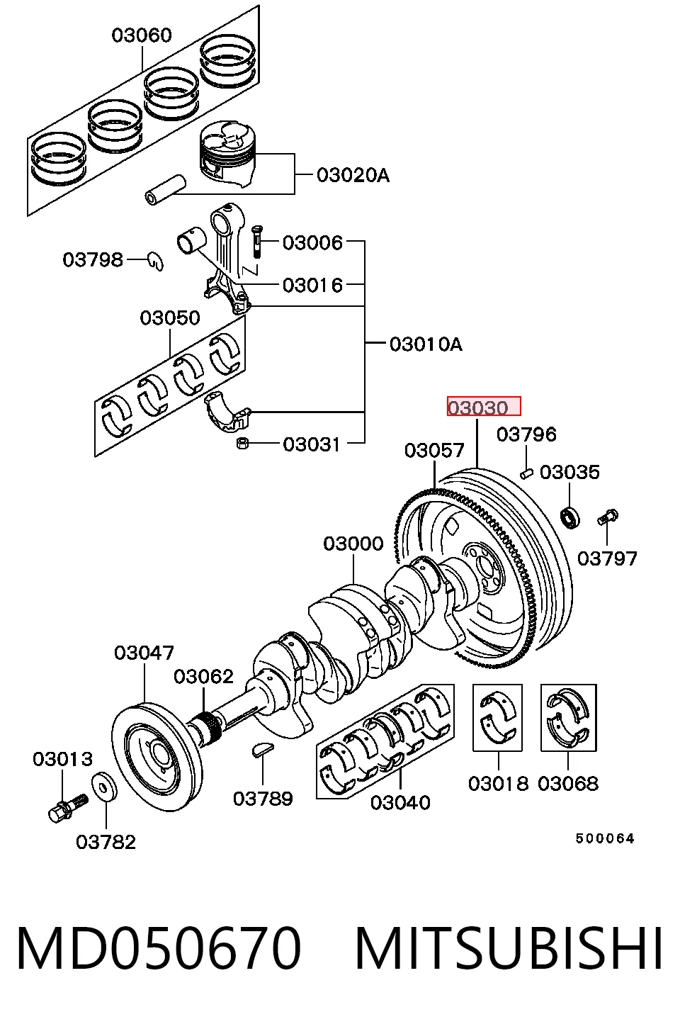 MD050670 Mitsubishi