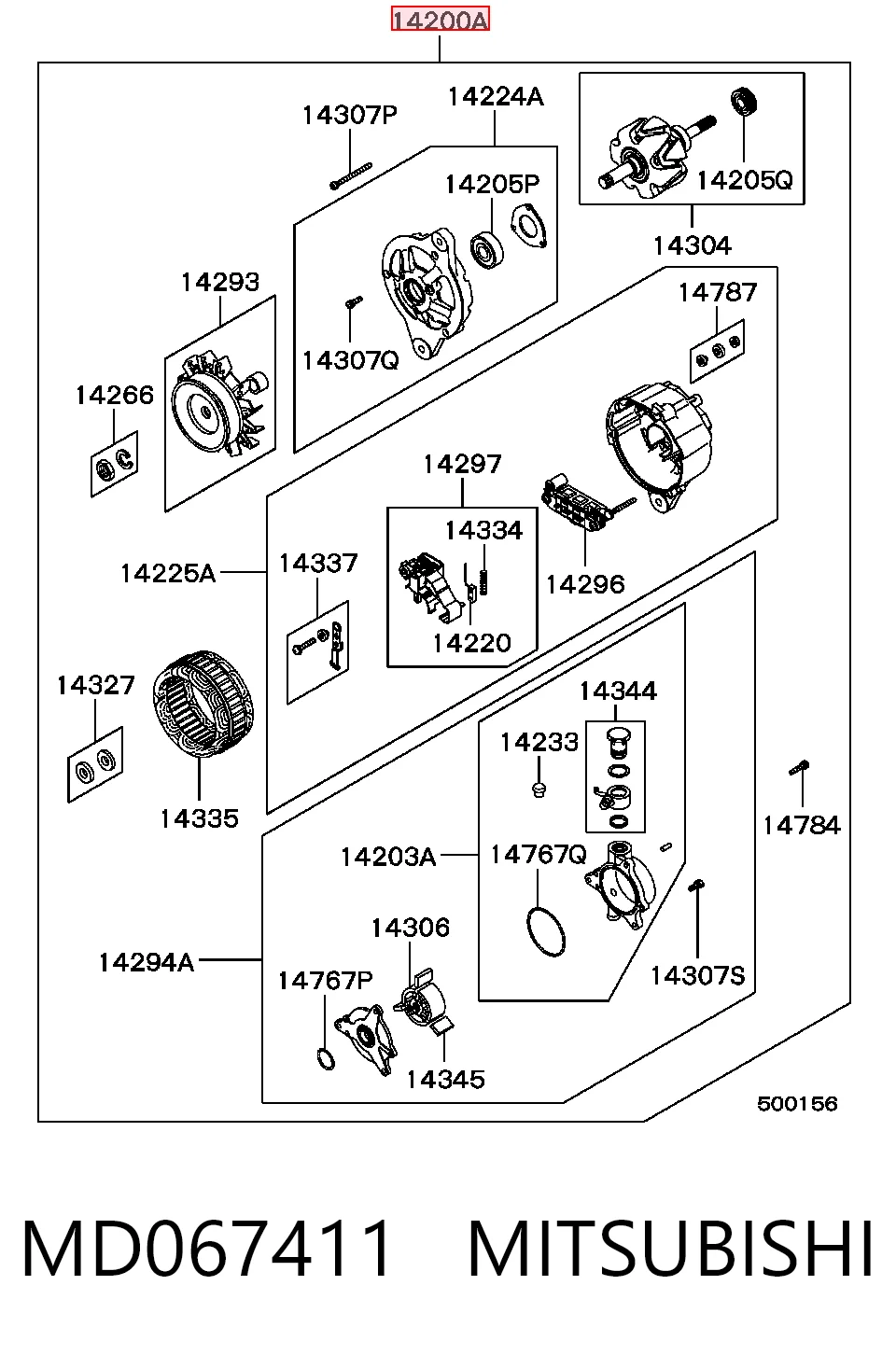 MD067411 Mitsubishi