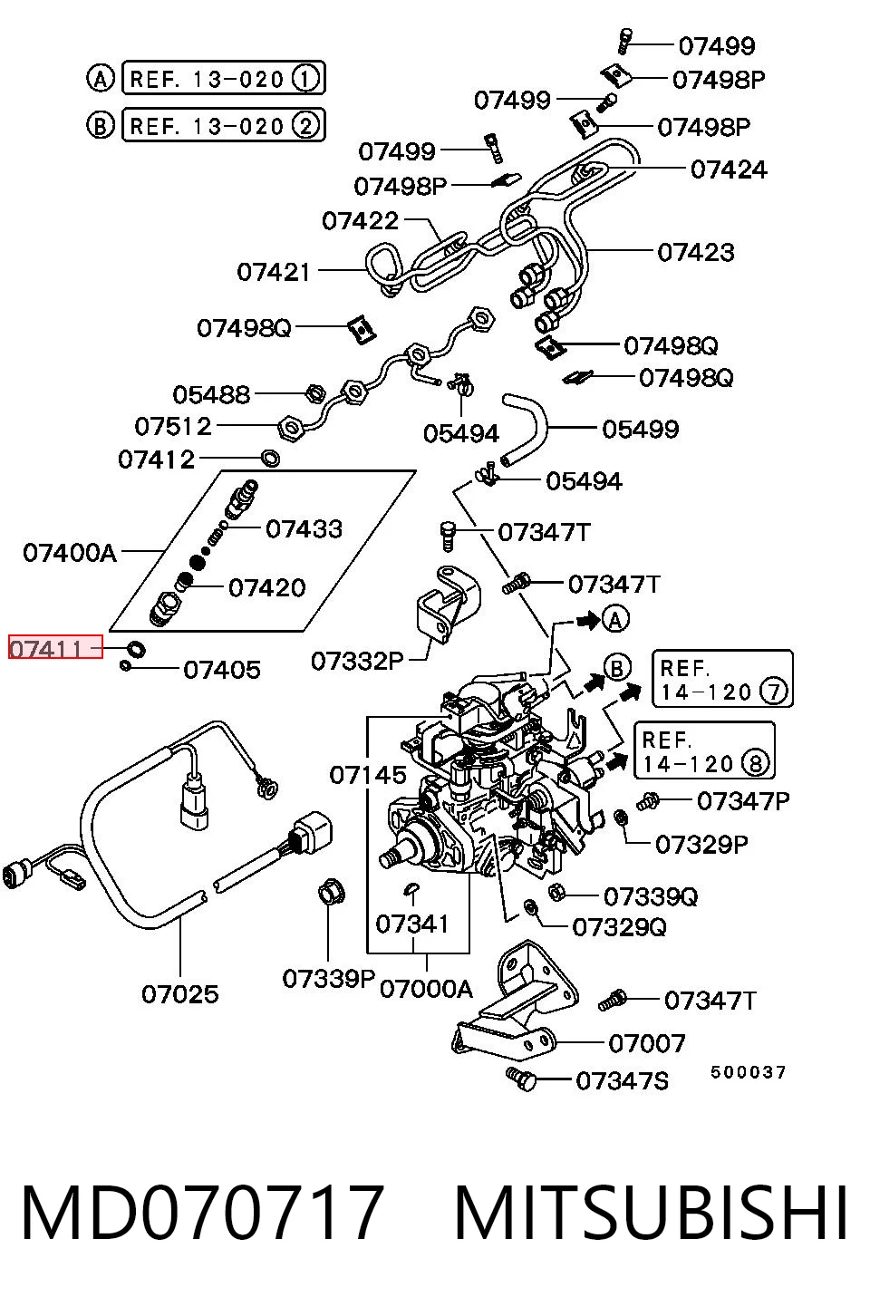 MD070717 Mitsubishi
