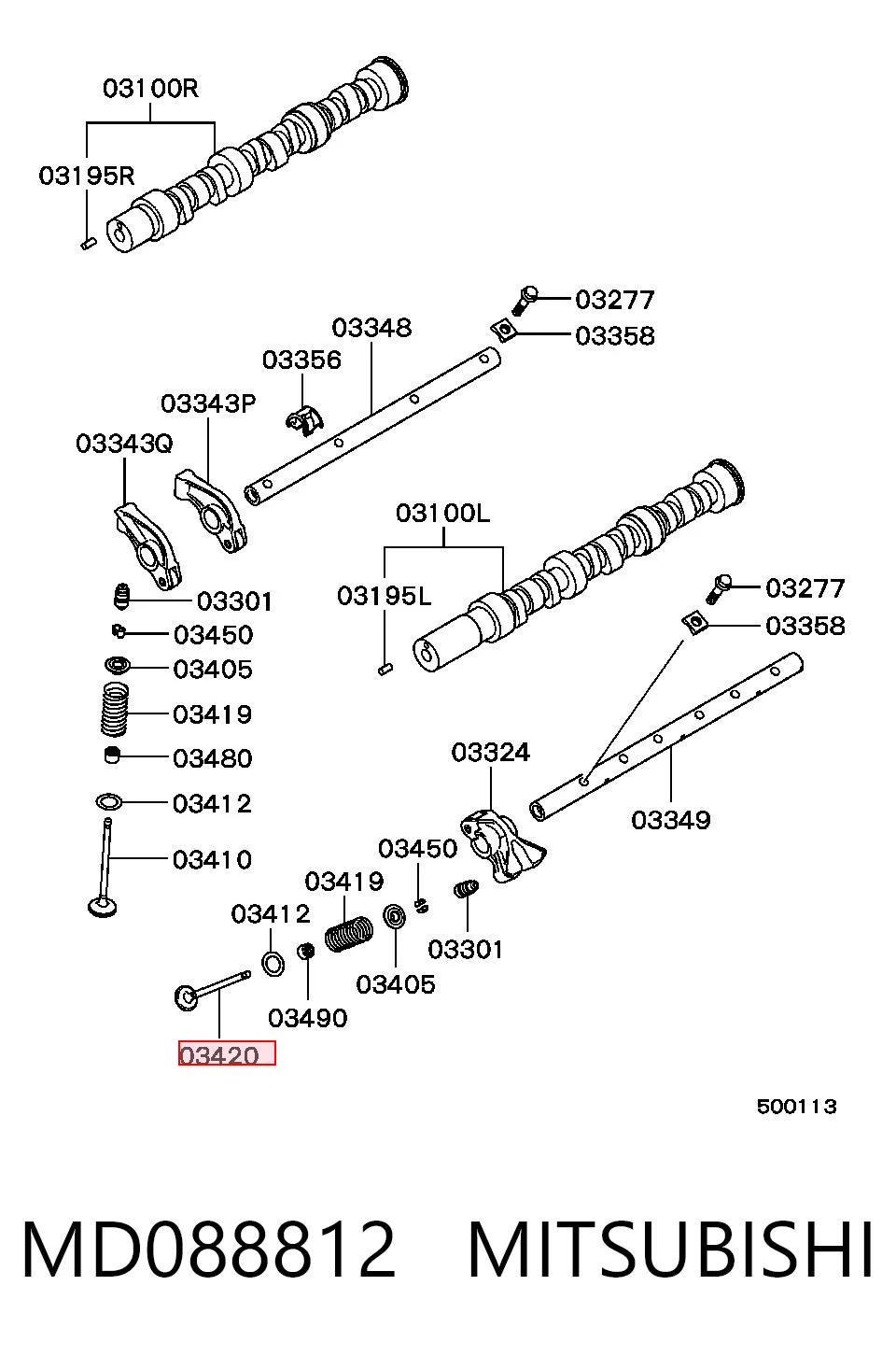 MD088812 Mitsubishi