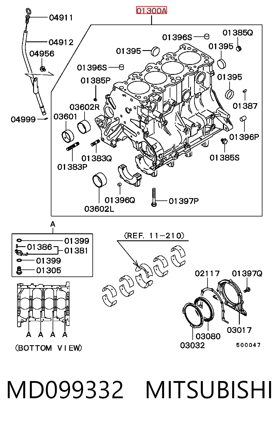 MD099332 Mitsubishi