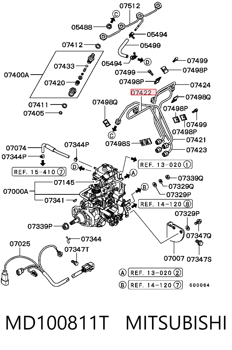 MD100811T Mitsubishi