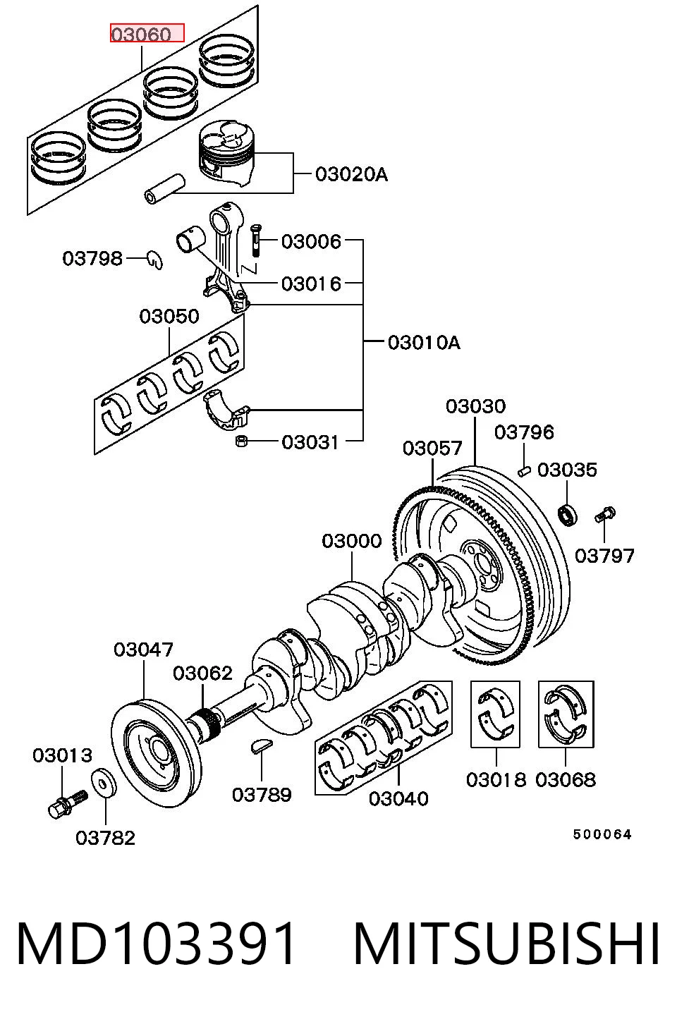 MD103391 Mitsubishi