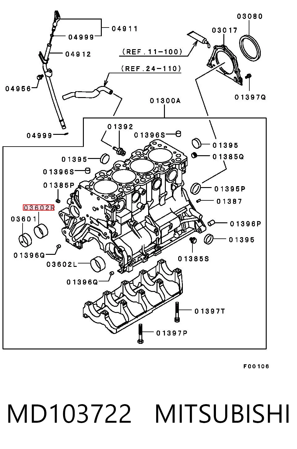 MD103722 Mitsubishi