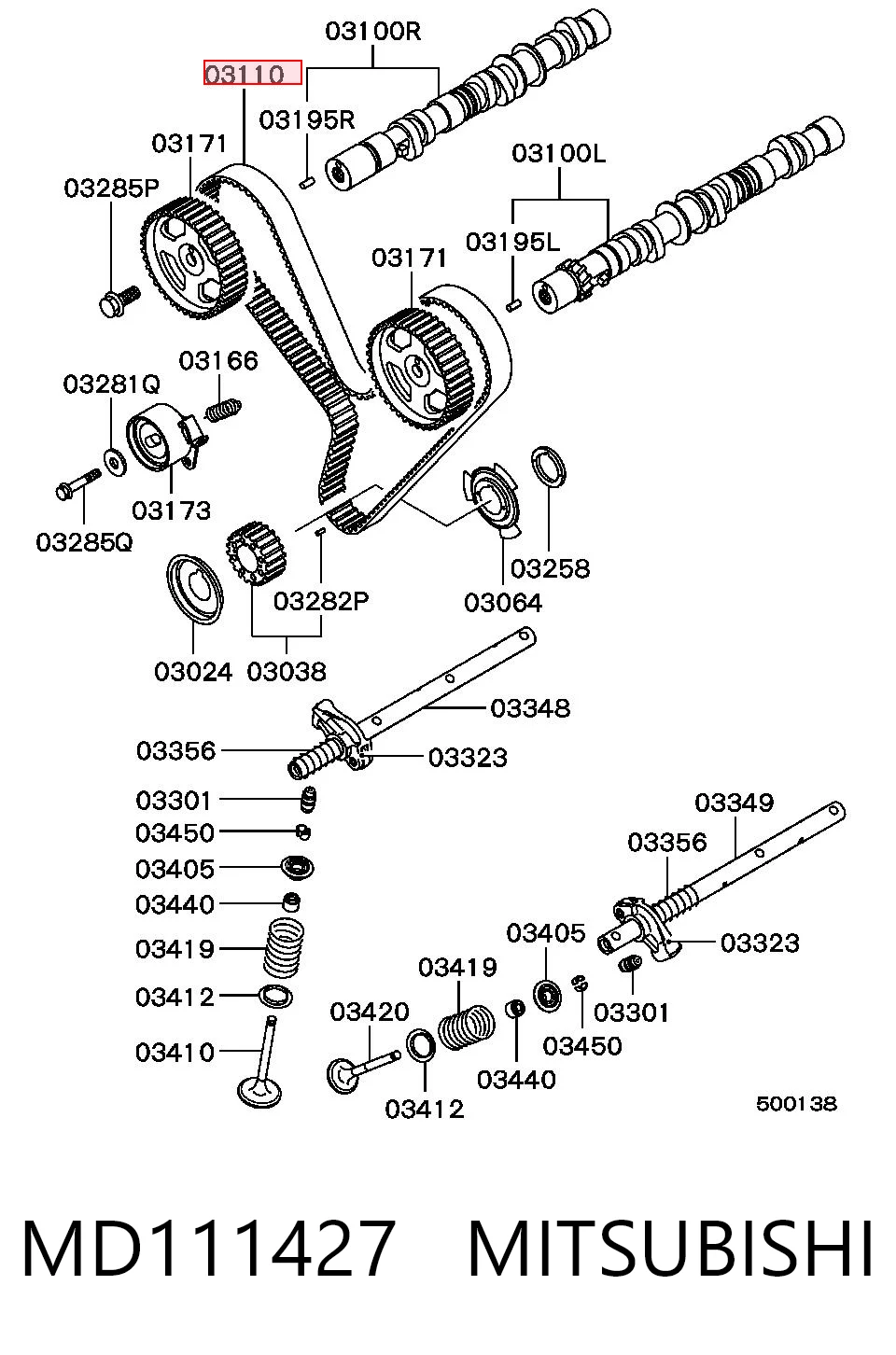 MD111427 Mitsubishi