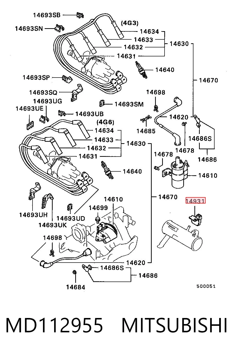 Encendido electronico NPS M537A04