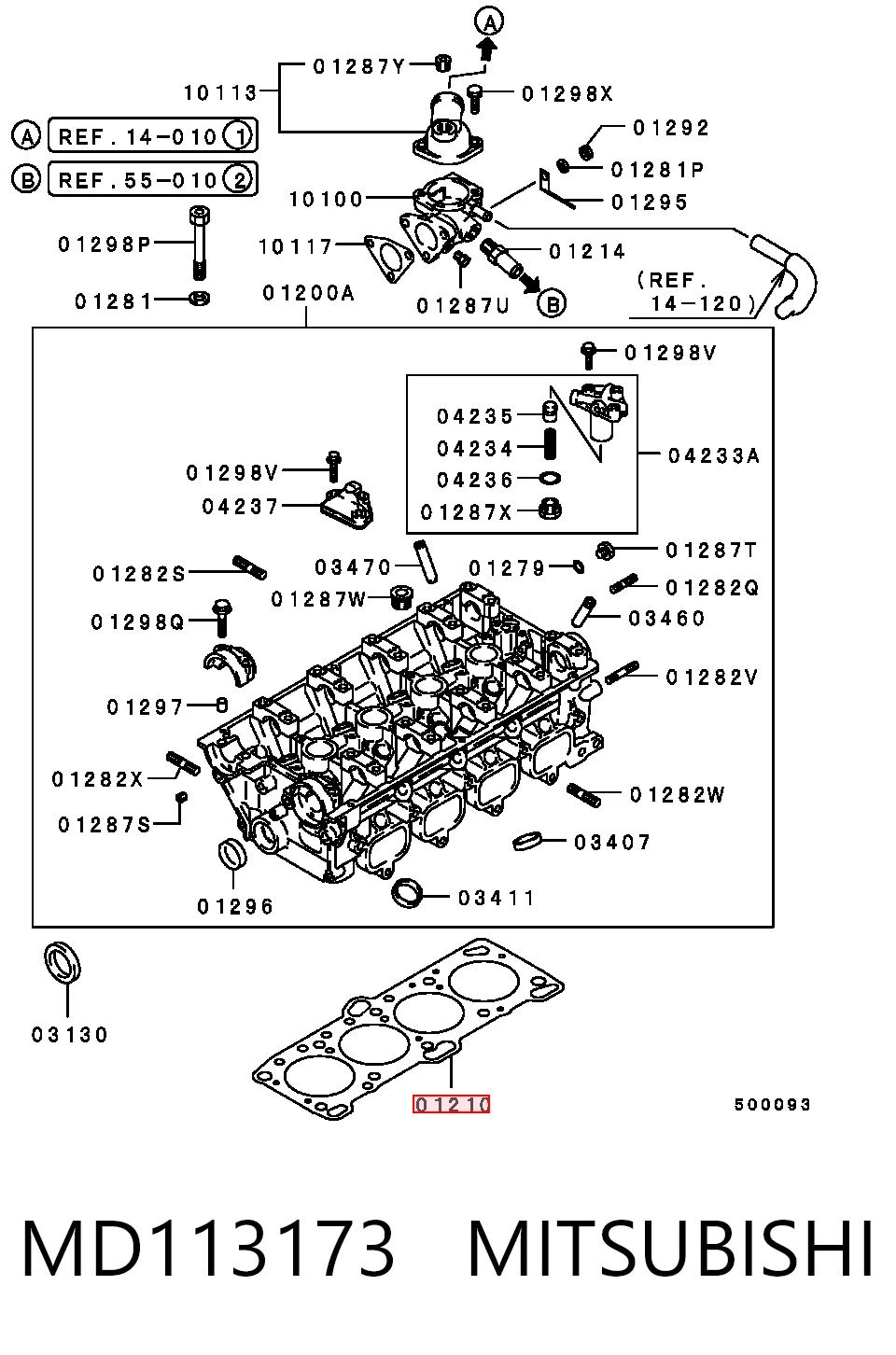 MD113173 Mitsubishi