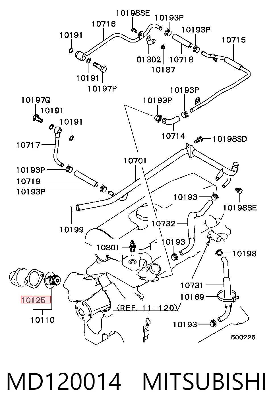 MD120014 Mitsubishi