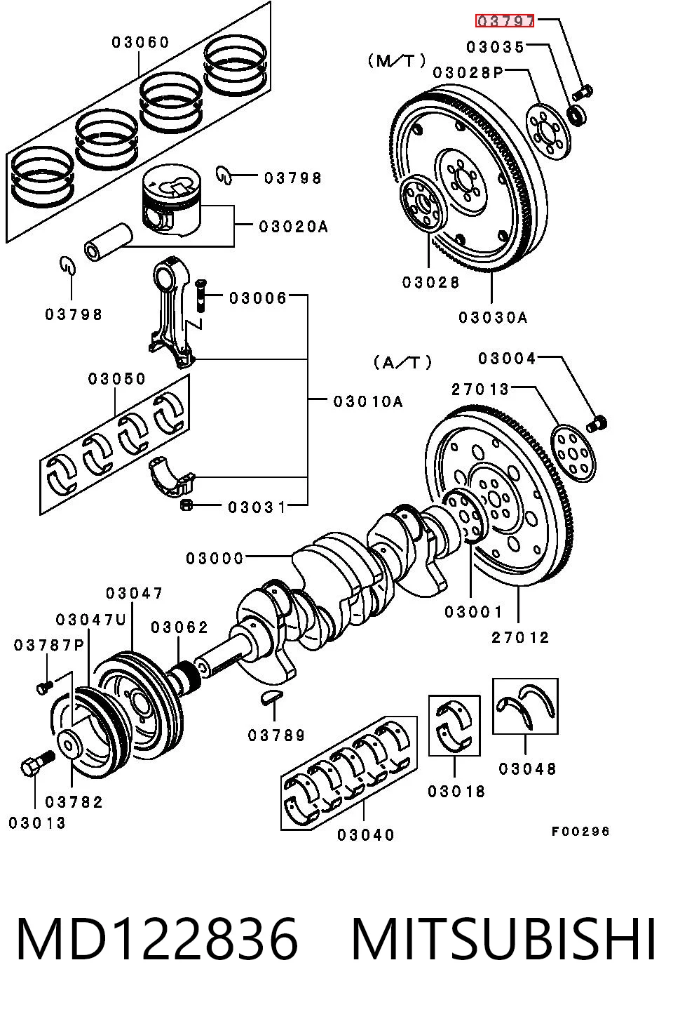 MD122836 Mitsubishi