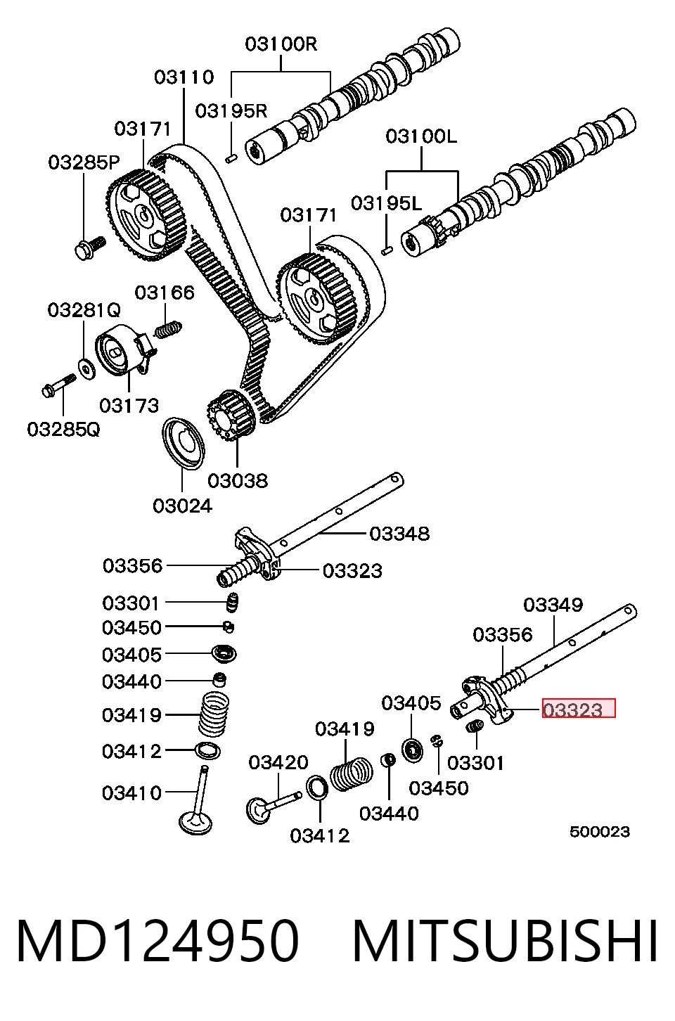 MD124950 Mitsubishi