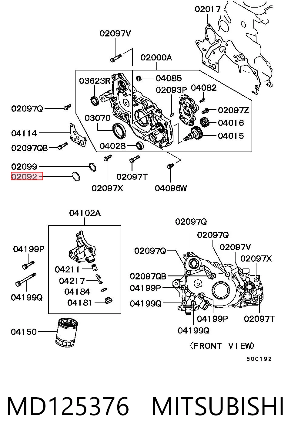 MD125376 Mitsubishi