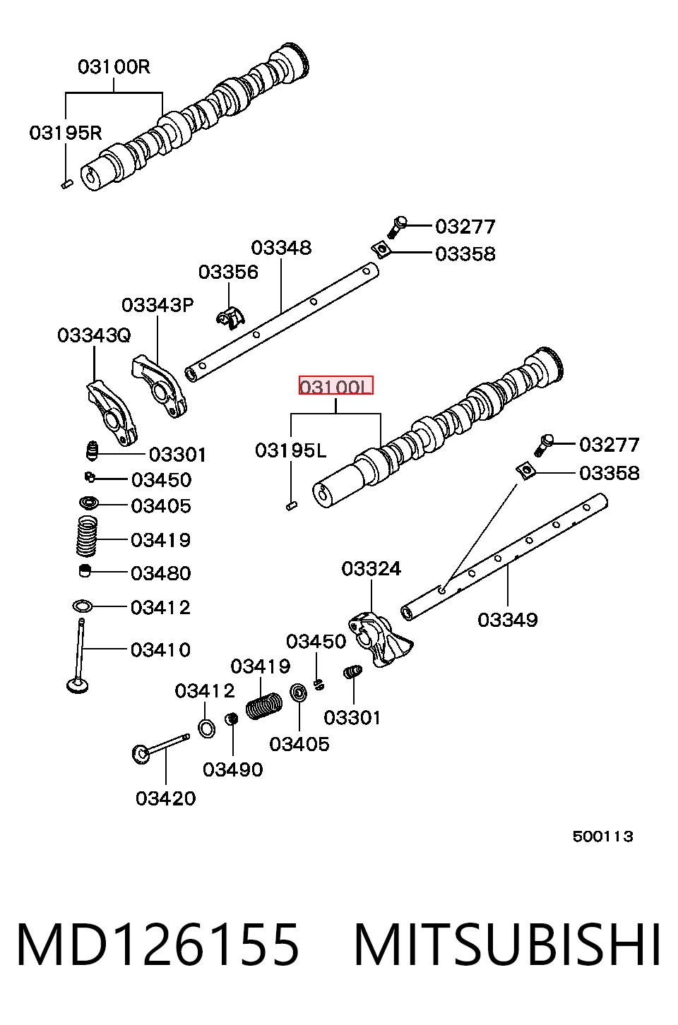 MD126155 Mitsubishi