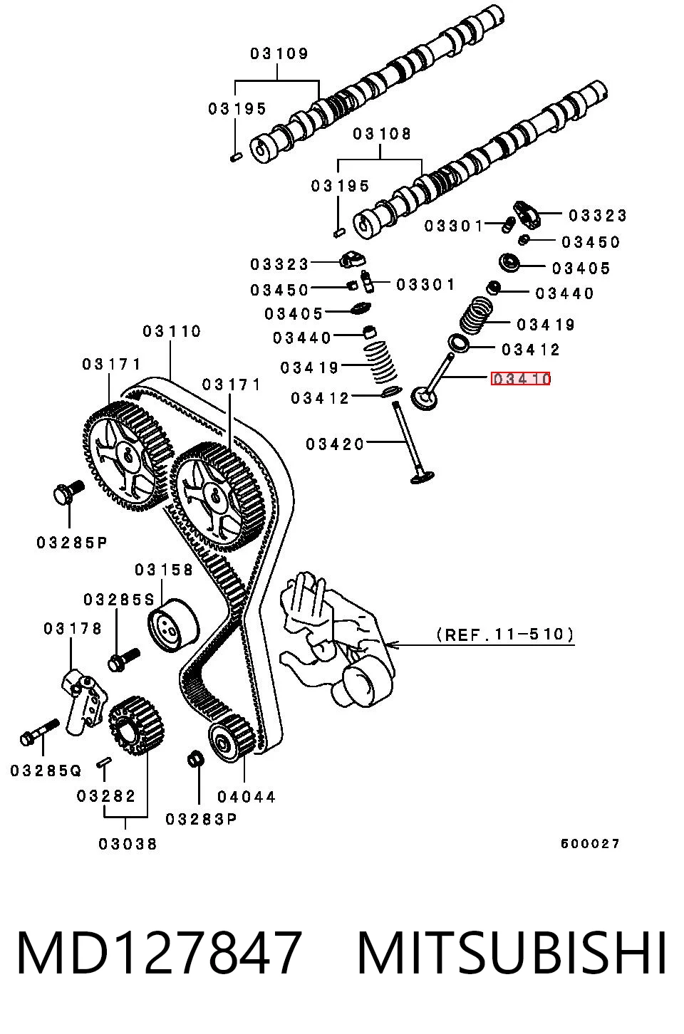 MD127847 Mitsubishi