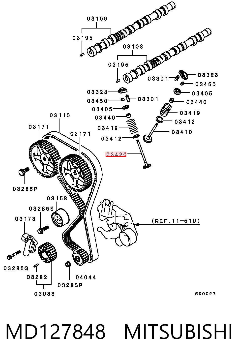 MD127848 Mitsubishi