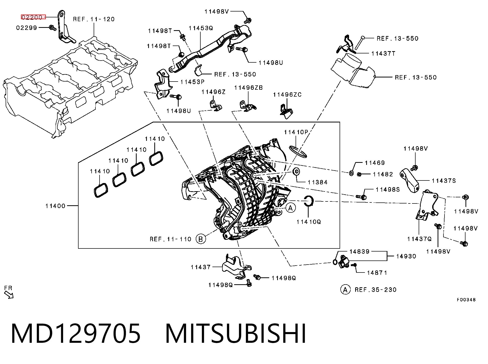 MD129705 Mitsubishi