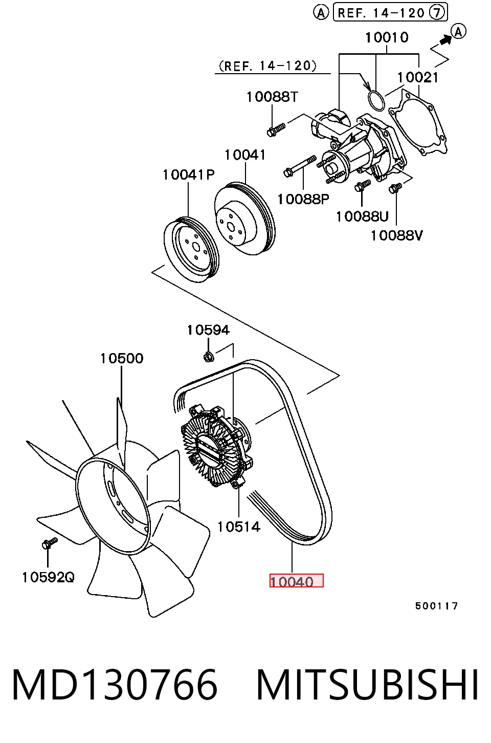 MD130766 Mitsubishi