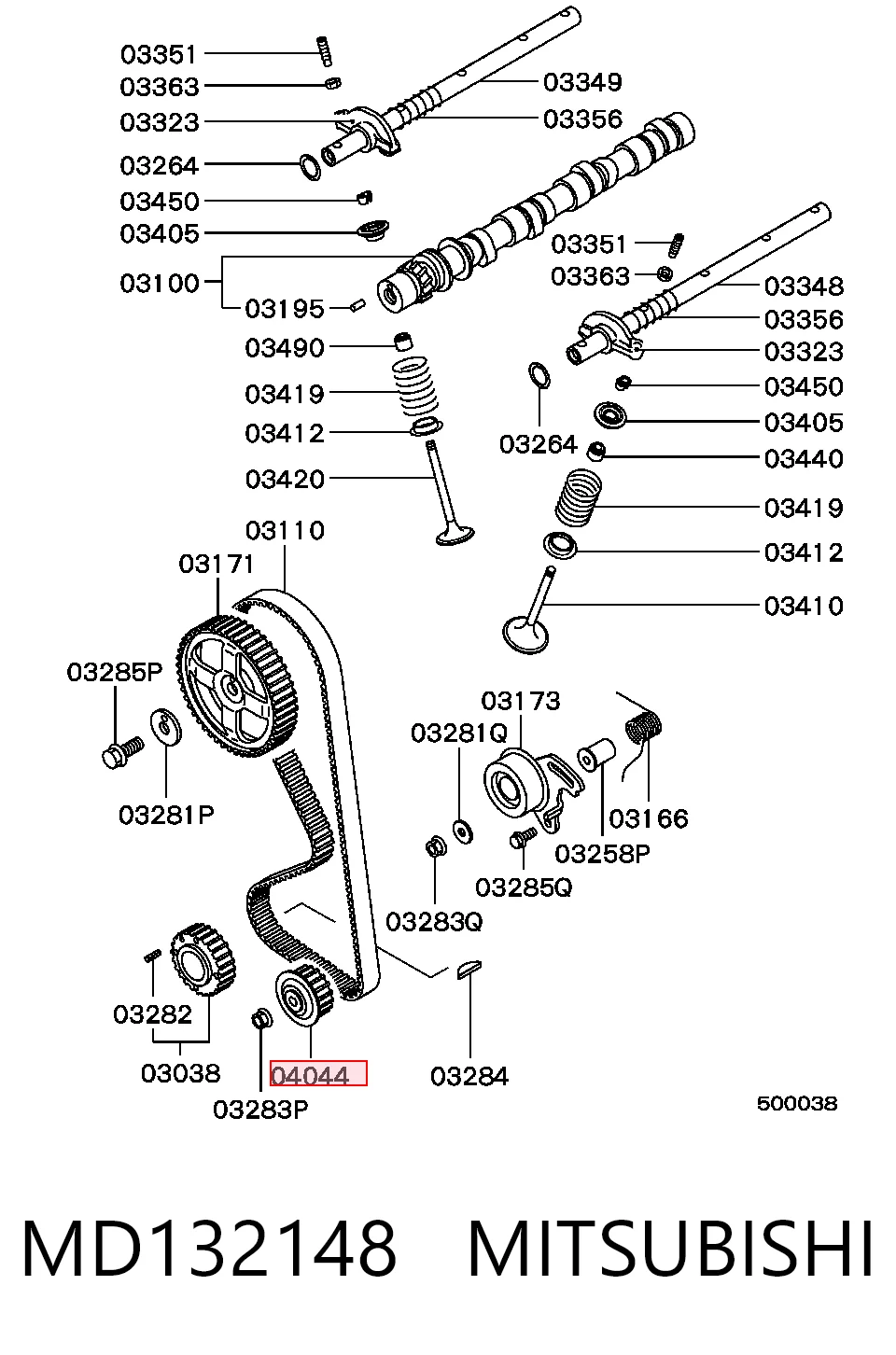 MD132148 Mitsubishi