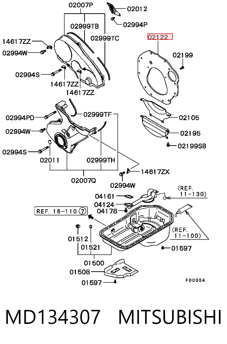 MD134307 Mitsubishi