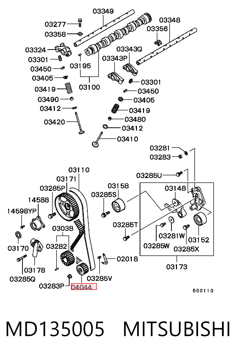 MD135005 Mitsubishi