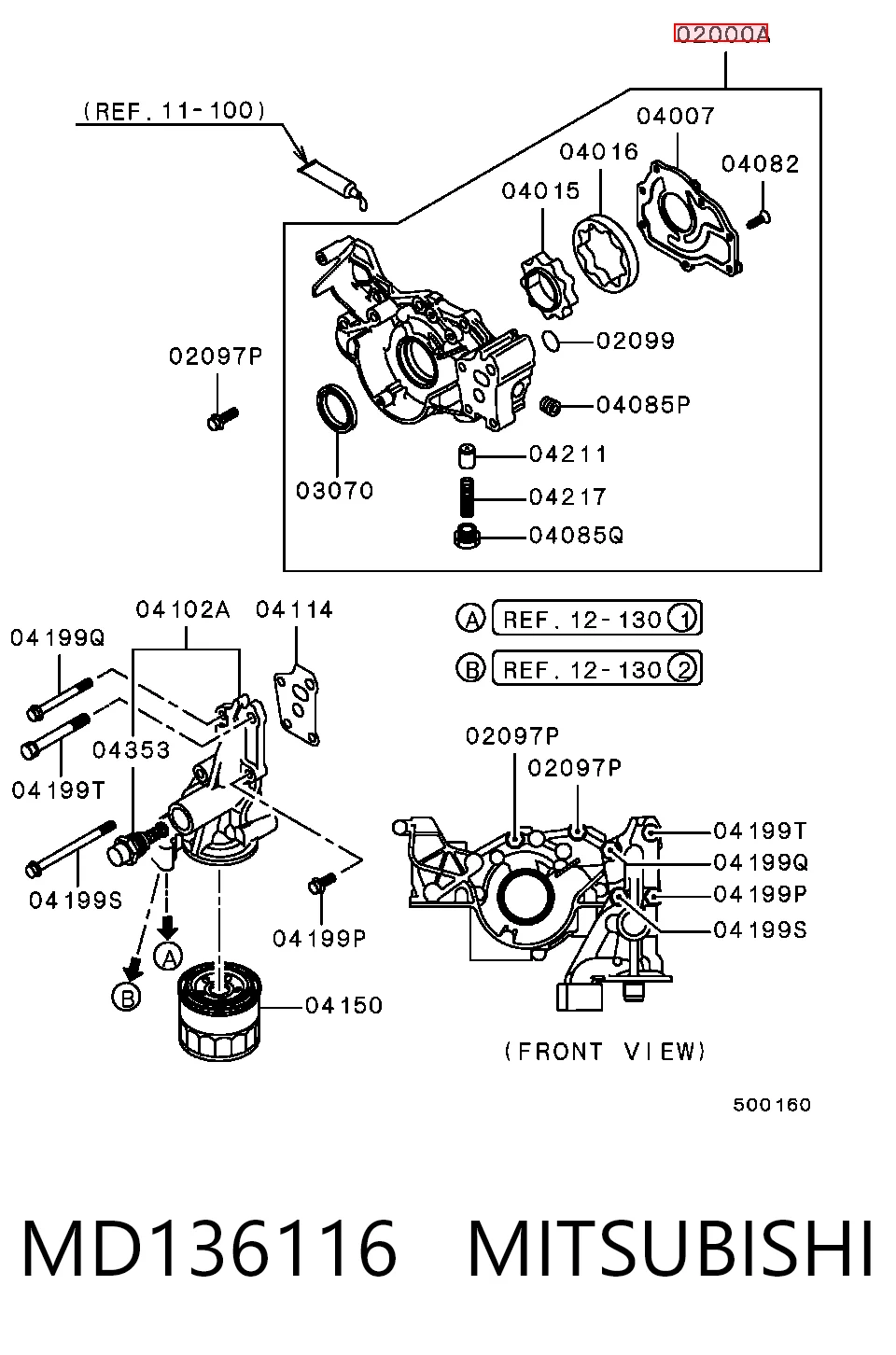 MD136116 Mitsubishi