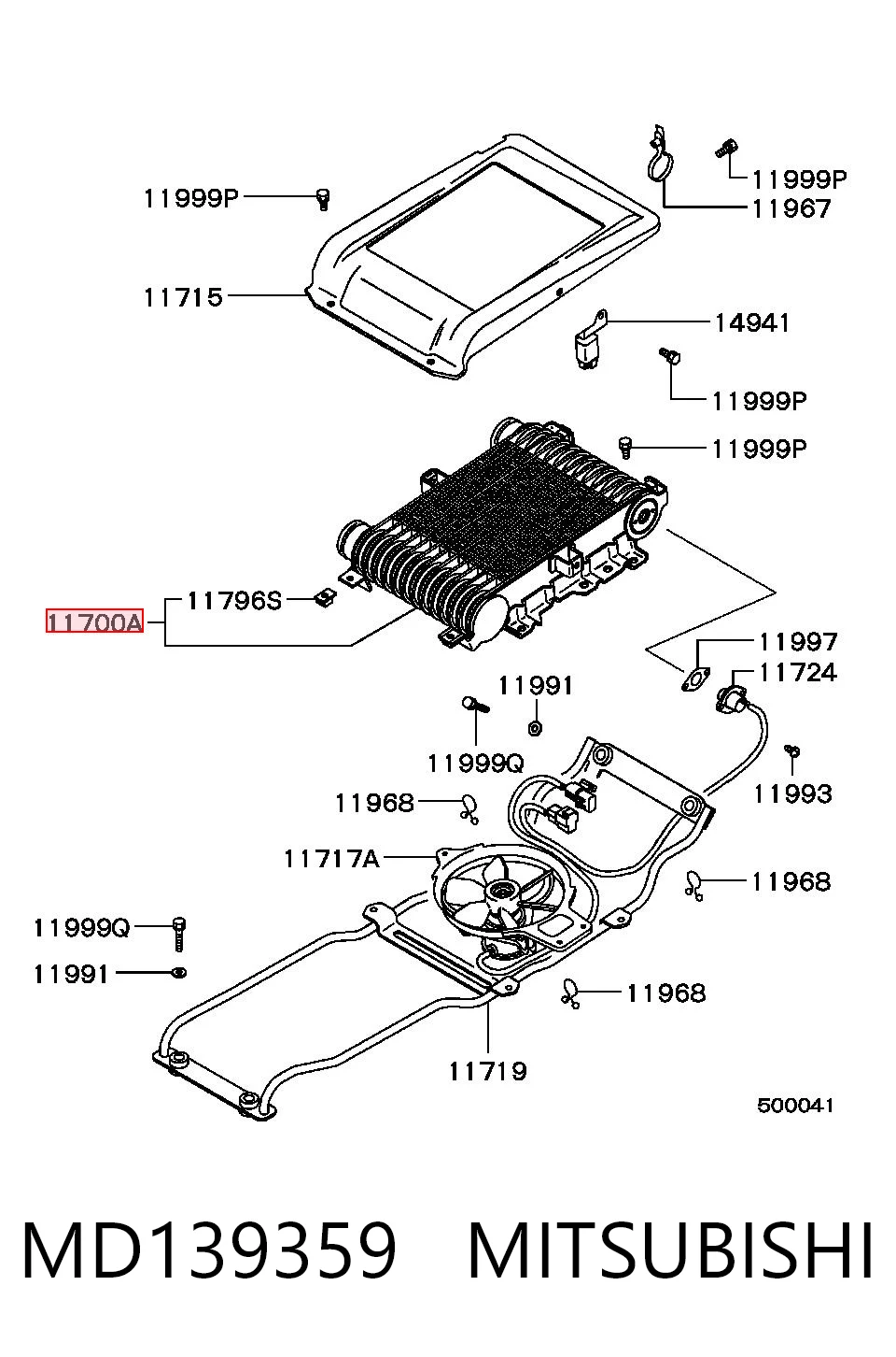 Comprar Intercooler Mitsubishi Pajero I L04G a bajo precio