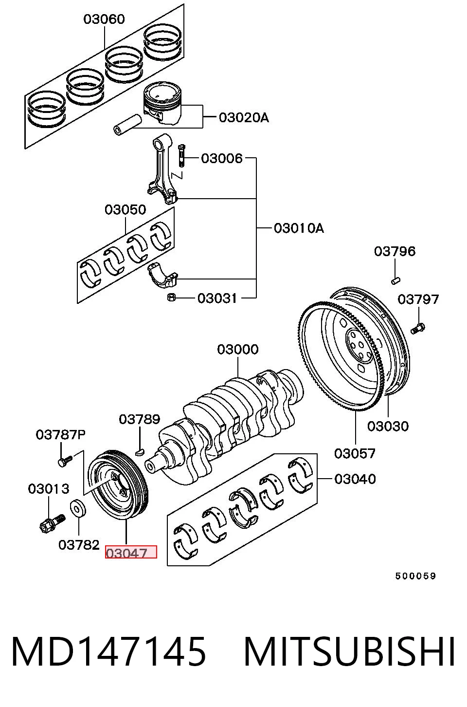 MD147145 Mitsubishi