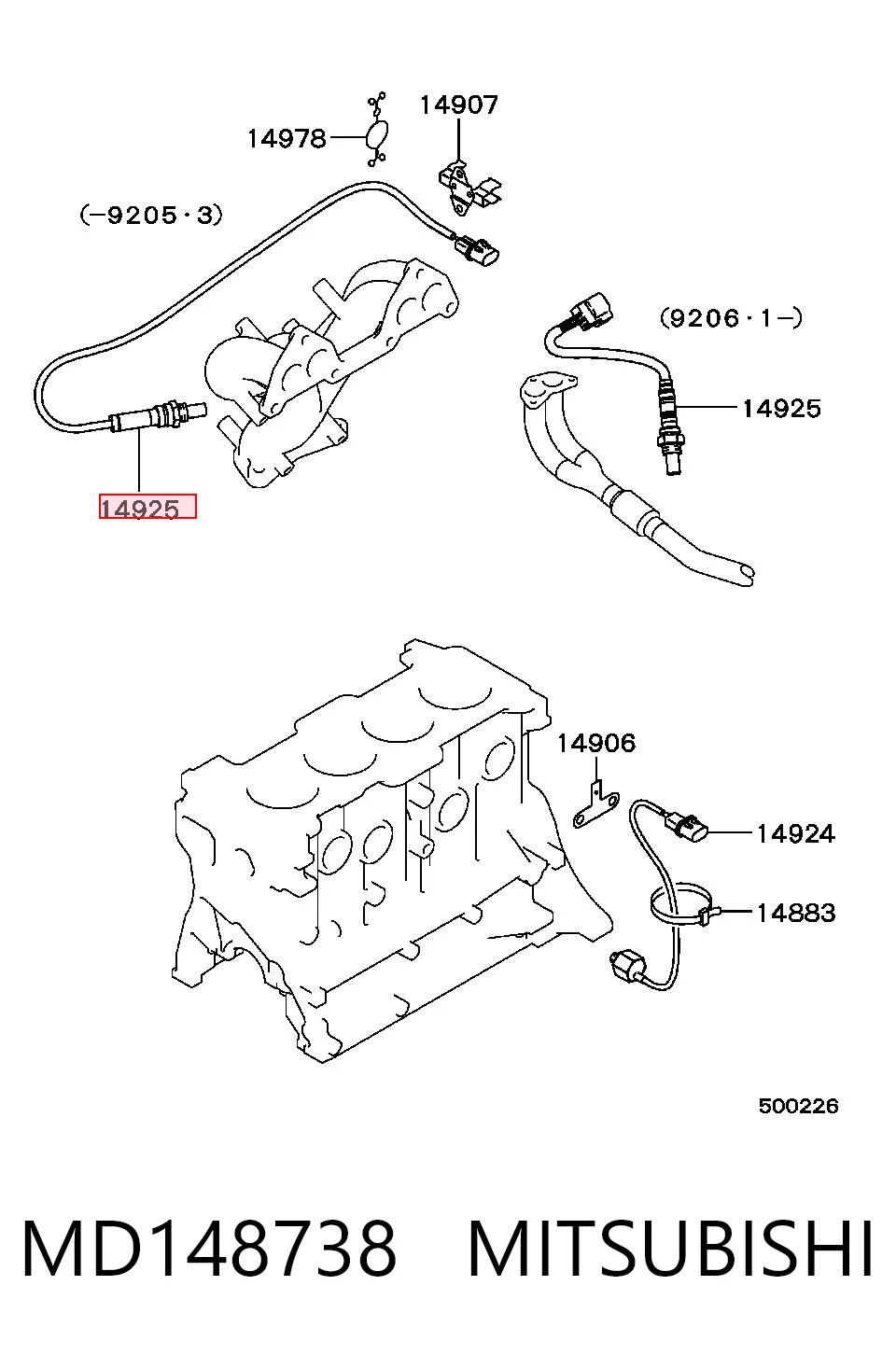 MD148738 Mitsubishi